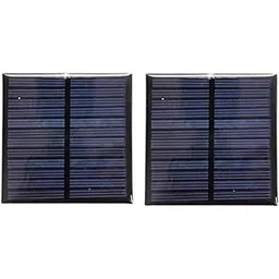 DIY Solar Panel 6v-100 mAh 70mmx70mmX03 mm Mini Square Solar Panel Pack of 2-image-40