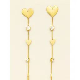 DKane Designs Heart Shaped Drop Earrings-picture-17