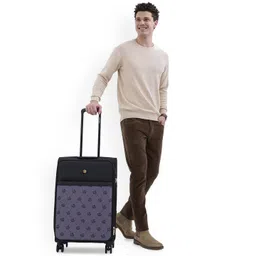 DKNY Street Cred Printed Soft-Sided Medium Trolley Suitcase-picture-33