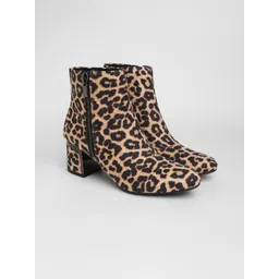DKNY Women Printed Block-Heeled Chelsea  Boots-picture-32