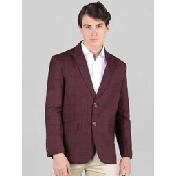 DLANXA Checked Single-Breasted Formal Blazer-picture-16