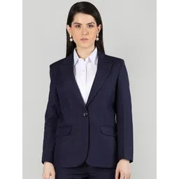Dlanxa Notched Lapel Single-Breasted Formal Blazer-picture-39