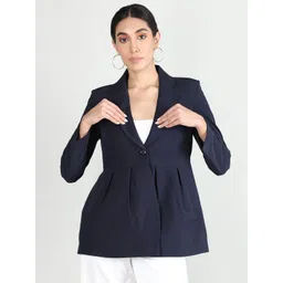 Dlanxa Regular Fit Notched Lapel Collar Single-Breasted Formal Blazer-picture-37