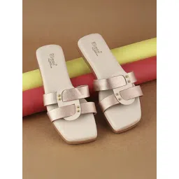 D'LORZERI Women's Rose Gold Casual Sandals-picture-34