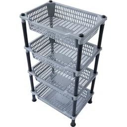 dm plus Popular 4 Layer Portable Modern Plastic Fruit & Vegetable Basket-picture-19