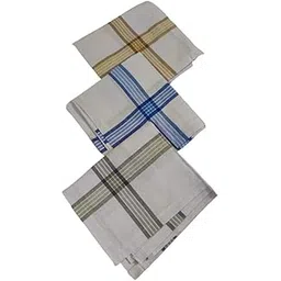 dms retail Cotton Handkerchief Set For Men & Boys With Stripes Pack Of-picture-51