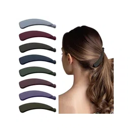 DN Creation Set of 6 Assorted Matte Banana Clips-image-19