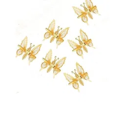 DN Creation Women Set of 6 Embellished Alligator Hair Clip-image-10