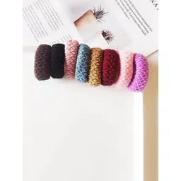 DN ENTERPRISES Women Pack Of 12 Ponytail Holders-picture-34