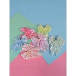 DN ENTERPRISES Women Set of 6 Bow Alligator Hair Clip-picture-30