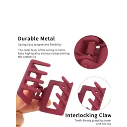 DN ENTERPRISES Women Set of 6 Claw Clip image 3