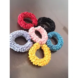 DN ENTERPRISES Women Set of 6 Ponytail Holders-picture-36