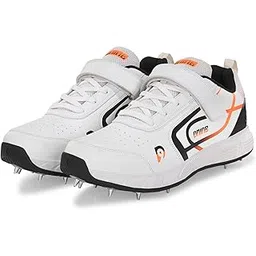 dnine Classic Bowling Spikes Cricket Shoes for Men | Durable Micro PU & Vinseal | High-Density Foam Cushioning | Breathable Mesh | Metal Spikes for Superior Grip | Free Socks Included-picture-43