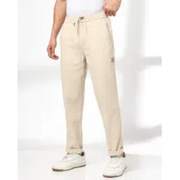 dnmx Men Regular Fit Chinos with Drawstring Waist-picture-43