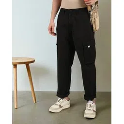 dnmx Men Slim Fit Cargo Pants with Insert Pockets-picture-32