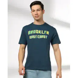 dnmx Men Typographic Print Regular Fit T-Shirt-picture-12