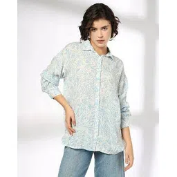 dnmx Women Floral Print Relaxed Fit Shirt-picture-29