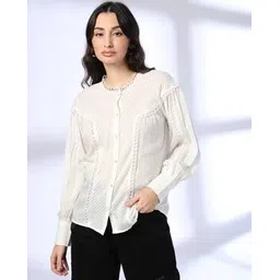 dnmx Women Striped Relaxed Fit Shirt-picture-44