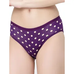 docare Docarel Women Printed Hipster Briefs Yummy Panty-Purple-picture-32