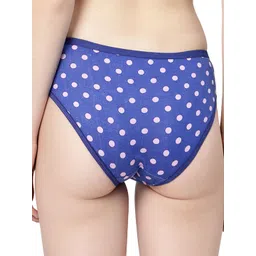 Docare Pack Of 2 Printed Mid-Rise Bikini Briefs
YummyPanty-Pink-RoyalBlue image 5