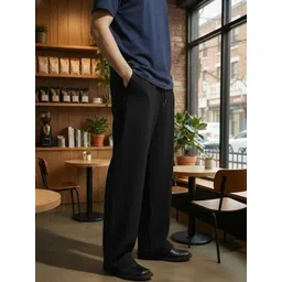 dockstreet Men Pure Cotton Relaxed Fit Track Pants-picture-18