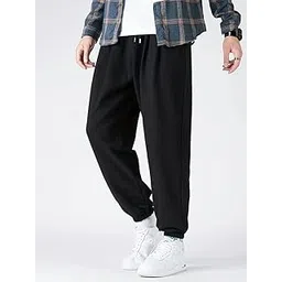 dockstreet Men's Alley Cool Backdoor Series Men's Casual Sweatpants Baggy Jogger Pants ||Drawstring Joggers || 100% Pure Cotton || Breathable Airy for All Seasons-picture-24
