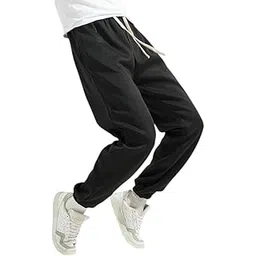 dockstreet Solid Pure Cotton Men Track Pant Sweatpants-picture-51