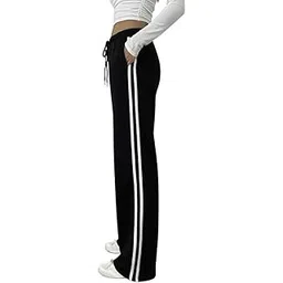 dockstreet Track Pant for Women || Baggy Fit || Track Pants || Full Elastic Jogger Track Pant ||-picture-48