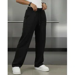 dockstreet Women Solid Black Track Pants-picture-29