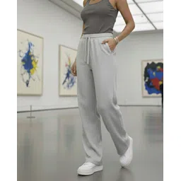 dockstreet Women Solid Grey Track Pants-picture-26
