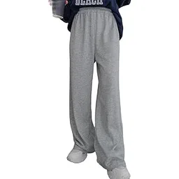 dockstreet Women's/Unisex ONESOPEN Bottom Drawstring Pure Cotton Stretchable Baggy Jogger Pants-picture-39