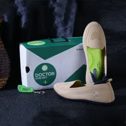 doctor extra soft Fashionable Memory Foam Casuals, Stylish, Walking, and Sports Slip On Sneakers For Women-picture-10