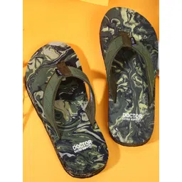 DOCTOR EXTRA SOFT Men Camouflage Printed Orthopedic Thong Flip-Flops-picture-18