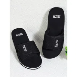 DOCTOR EXTRA SOFT Men Orthopedic Printed Sliders-image-25