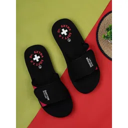 DOCTOR EXTRA SOFT Men Orthopedic Printed Sliders With Velcro Strap-image-27