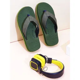 DOCTOR EXTRA SOFT Men Printed Rubber Thong Flip-Flops-image-28