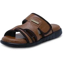 doctor extra soft Men's Memory Foam Cushion Footbed Sandals/Chappal for Adults with Adjustable Strap| Diabetic & Orthopedic|LightWeight & Comfortable Stylish & Anti-Skid Dr.Slippers & FlipFlops Gents A-03-picture-23