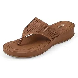 doctor extra soft Women's Fashionable Stylish Orthopedic Memory Foam Thong Slippers/Flip Flops|Comfortable & Lightweight|Breathable & Anti-Slip| Casual Slip-on Sandals for Ladies/GirlsD-626-picture-38