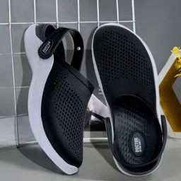 Men Classic Casual Sports Clogs with Adjustable Back Strap for Gents/Boys D-513 Sandal-image-16