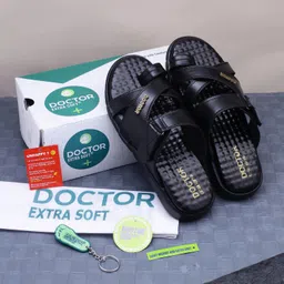 Men Memory Foam Sandals Ortho Care Orthopedic Diabetic Comfort Doctor Soft Sandal-image-5