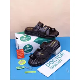 doctor extra soft Men Memory Foam Sandals Ortho Care Orthopedic Diabetic Comfort Doctor Soft Sandal image 1