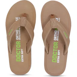 doctor extra soft Men's Stylish Ortho Care Relax Slipper Orthopedic Diabetic Soft Doctor Dr House Men Flip Flops image 3