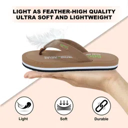 doctor extra soft Men's Stylish Ortho Care Relax Slipper Orthopedic Diabetic Soft Doctor Dr House Men Flip Flops image 5