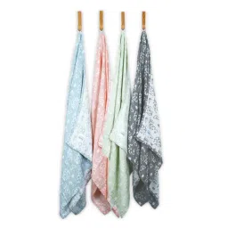 Doctor Towels Multi Banana Viscose Towel Set -Pack of 4-picture-31