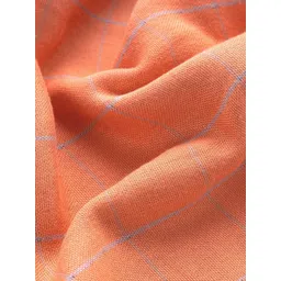 Doctor Towels Orange 2 Pcs Striped 380 GSM Banana Double Cloth Bath Towel and Hair Towel image 2