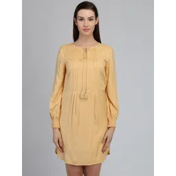 DODO & MOA Beige Sheath Dress-picture-12