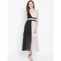 DODO & MOA Black & Beige Maxi Dress-picture-20