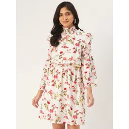 DODO & MOA Floral Printed Dress-picture-19