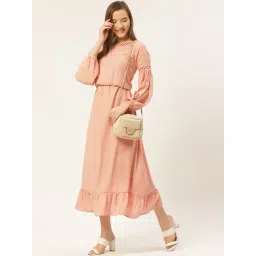 DODO & MOA Peach Maxi Dress-picture-34