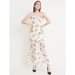 DODO & MOA White Printed Maxi Dress-picture-42